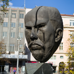The monument of Stefan Stambolov, one of the most important and popular "Founders of Modern Bulgaria", known as well as "Bulgarian Bismark," Sofia